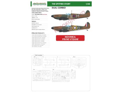 11143 Spitfire Mk. I THE SPITFIRE STORY 1 48