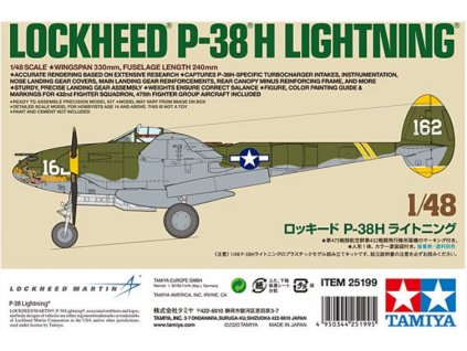 25199 Lockheed P 38H Lightning
