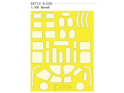 1 48 EX714 B 25D Revell