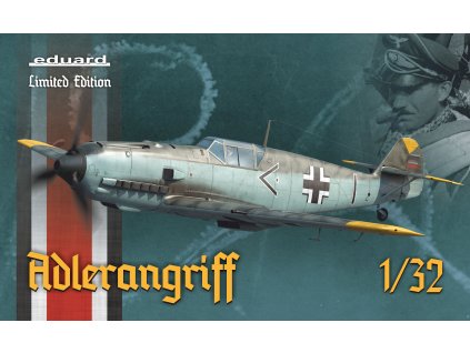 1/32 ADLERANGRIFF - Bf 109E v bitvě o Británii - Bf 109 E-1, 3, 4 a 4/B (Limited Edition) (11107)