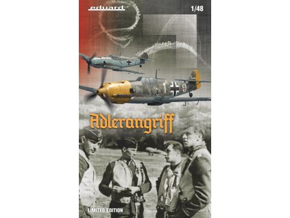 1/48 ADLERANGRIFF - Bf 109E v bitvě o Británii - Bf 109 E-1, 3, 4 a 4/B (Limited Edition - Dual Combo) (11144)