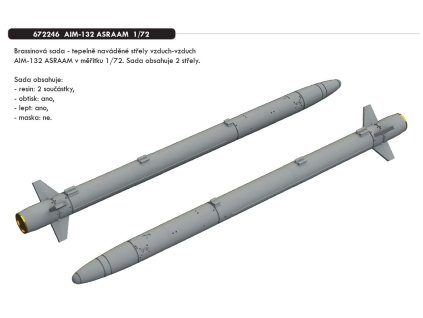 672246 AIM 132 ASRAAM 1 72