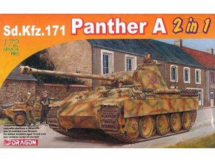 Model Kit tank 7546 - Sd.Kfz.171 Panther A (2 in 1) (1:72)