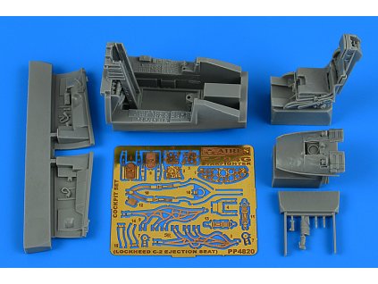 F 104G Starfighter cockpit set (C 2 ej. seat)