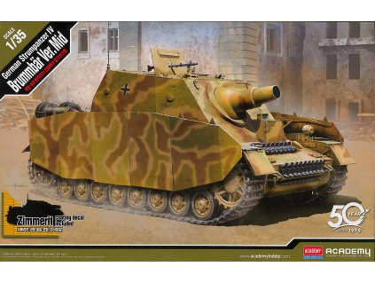 Model Kit military 13525 - German Strumpanzer IV Brummbär Ver.Mid (1:35)