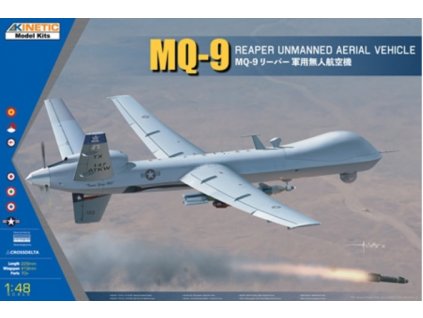 K48067 MQ 9 Reaper with GBU 12 bomb