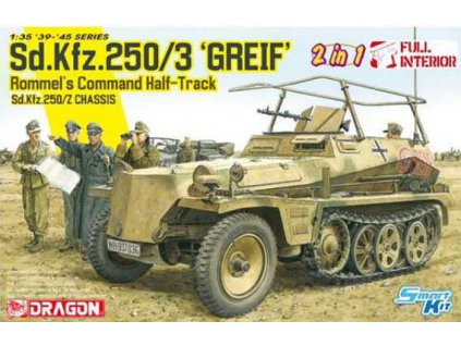 Model Kit military 6911 - Sd.Kfz.250/3 “Greif” (2 in 1) (1:35)