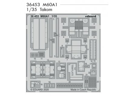 36453 M60A1 1 35 Takom