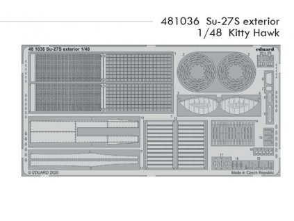 481036 Su 27S exterior 1 48 Kitty Hawk