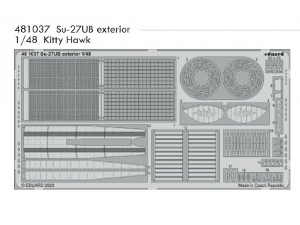 481037 Su 27UB exterior 1 48 Kitty Hawk