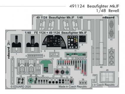 491124 Beaufighter Mk.IF 1 48 Revell