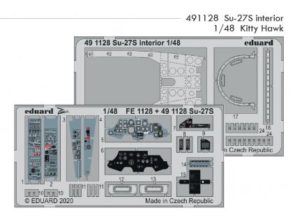 491128 Su 27S interior 1 48 Kitty Hawk