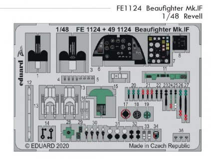 FE1124 Beaufighter Mk.IF 1 48 Revell