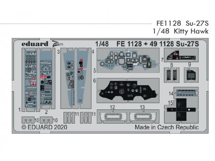 FE1128 Su 27S 1 48 Kitty Hawk