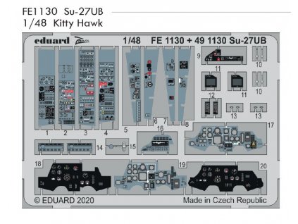 FE1130 Su 27UB 1 48 Kitty Hawk