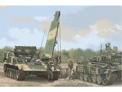 09554 Russian BREM 1M Armoured Recovery Vehicle