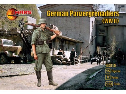 MS32018 1 32 German panzergrenadiers WWII