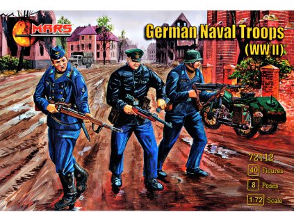 ms72112 German Naval Troops (WWII)