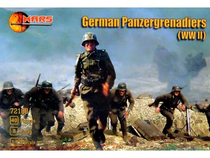 ms72108 German panzergrenadiers (WWII)