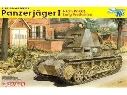 Model Kit military 6258 - PANZERJÄGER I 4.7cm PaK(t) EARLY PRODUCTION (SMART KIT) (1:35)