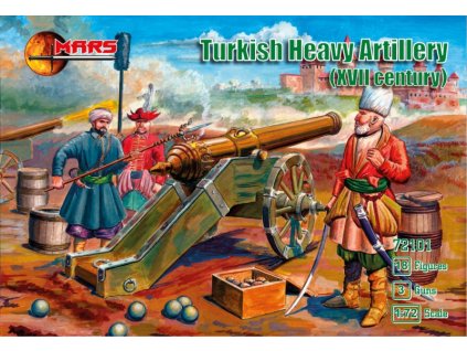 ms72101 Turkish heavy artillery (XVII century)