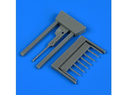 48962 Fokker G 1 gun barrels and machine gun