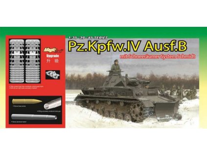 Model Kit military 6764 - PZ.KPFW. IV AUSF.B MIT GELÄNDEPFLUG (1:35)