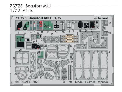 73725 Beaufort Mk.I 1 72 Airfix