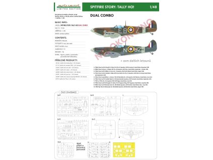 11146 SPITFIRE STORY TALLY HO! DUAL COMBO 1 48
