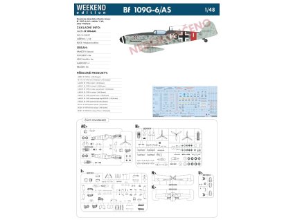 84169 Bf 109G 6 AS Weekend edition 1 48