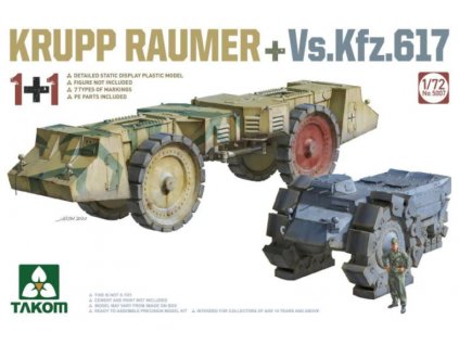 TAK5007 Krupp Räumer + Vs.Kfz. 617