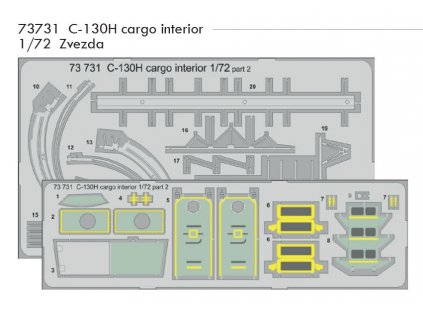 73731 C 130H cargo interior 1 72 Zvezda