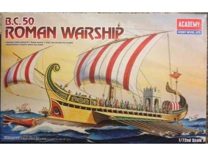 Model Kit loď 14207 - ROMAN WARSHIP CIRCA B.C 50 (1:72)