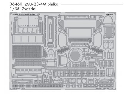 36460 ZSU 23 4M Shilka 1 35 Zvezda