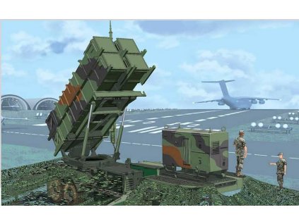 Model Kit military 3604 - MIM-104C PATRIOT (PAC-2) SURFACE-TO-AIR MISSILE (SAM) SYSTEM (Smart Kit) (1:35)