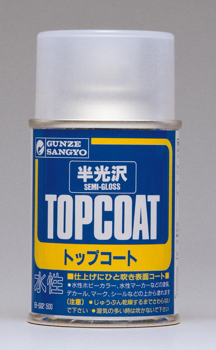 Fotografie B502 Mr. Top Coat Semi-Gloss - lak pololesklý 86ml