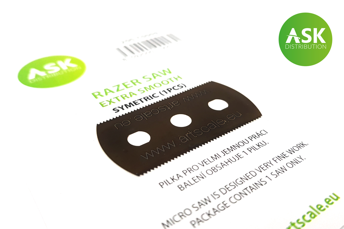 Žiletková pilka: extra jemná symetrická (1 ks) 43/43 zubů