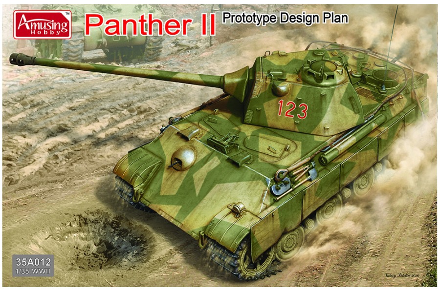 1/35 Panther II Prototype Design