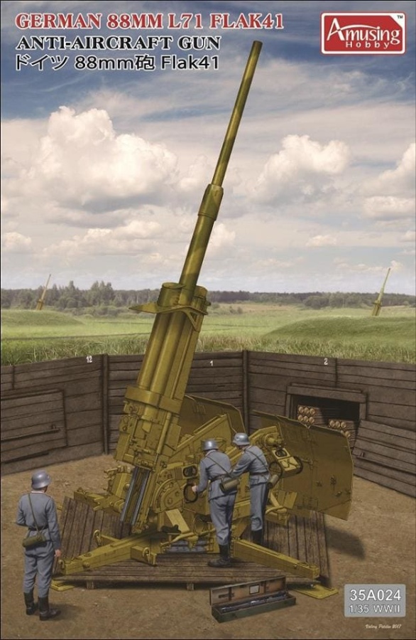 Fotografie 1/35 8,8cm L/71 Flak41