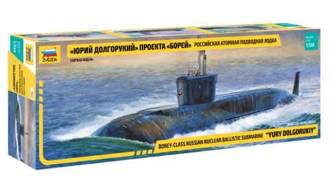 Fotografie Model Kit ponorka 9061 - Nuclear Submarine "Yury Dolgorukiy" (1:350)