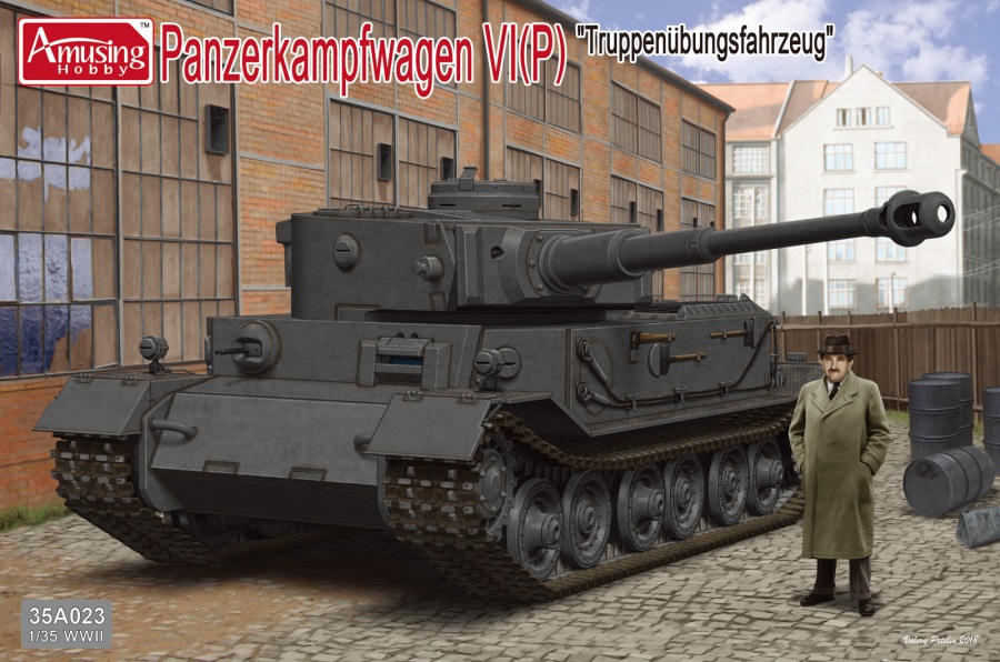 Fotografie 1/35 Pz.Kpfwg.VI Tiger(P) Truppenübfahrzeug
