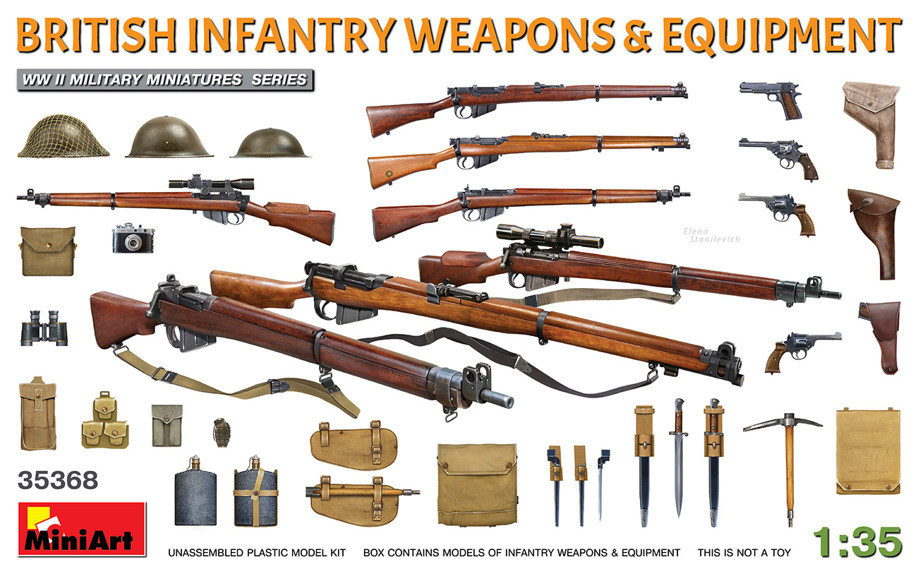 Fotografie 1/35 British Infantry Weapons & Equipment