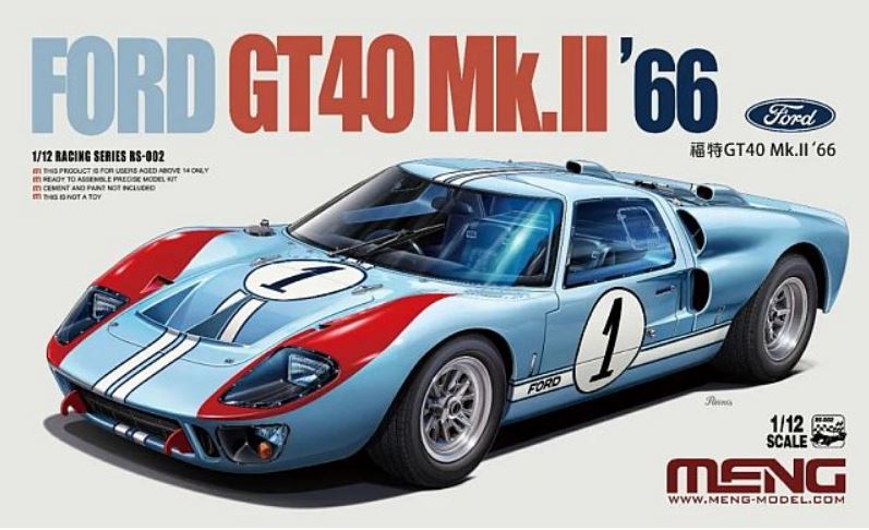 Fotografie 1/12 Ford GT40 Mk.II 66