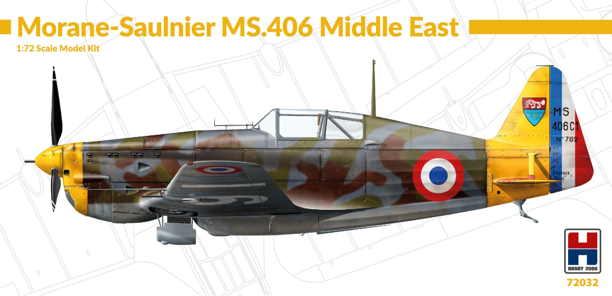 1/72 Morane-Saulnier MS-406 Middle East