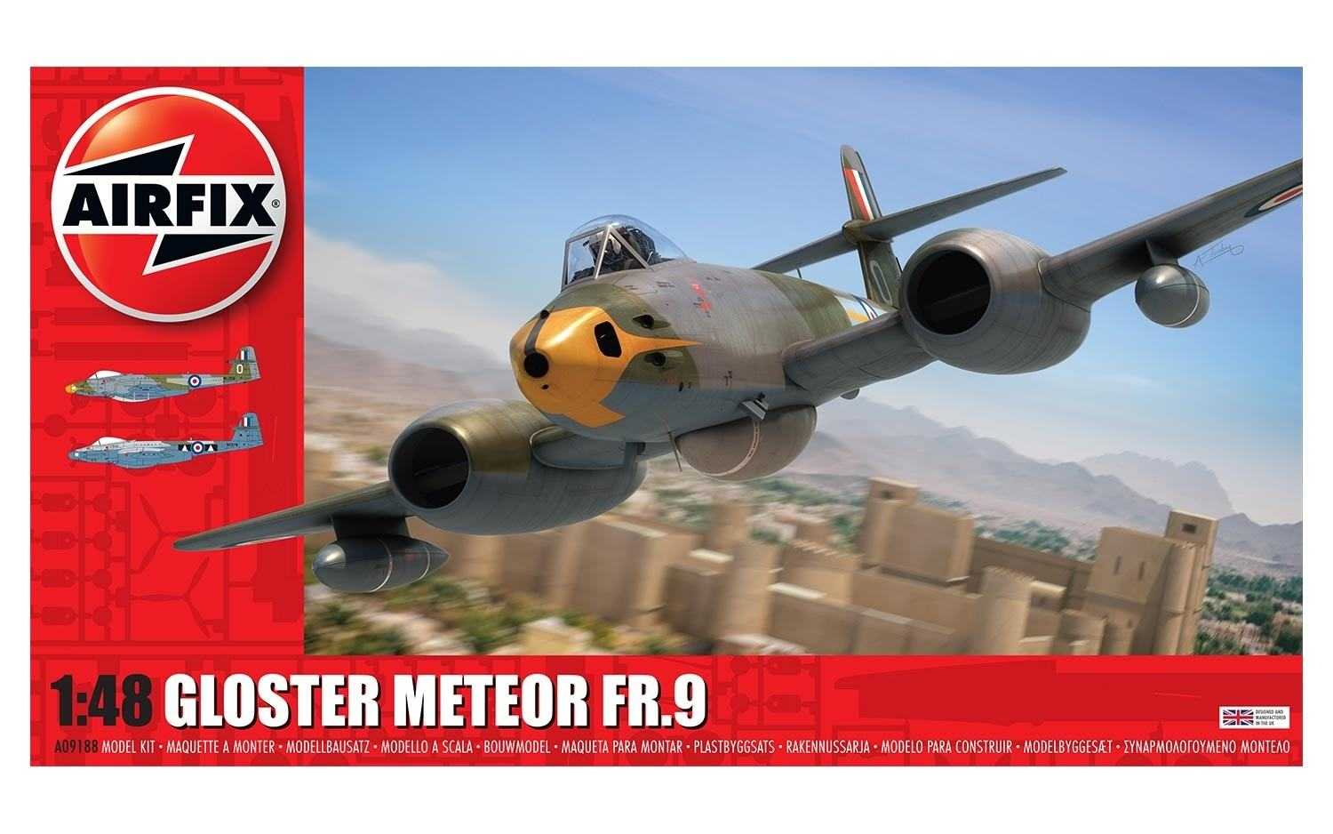 Fotografie Classic Kit letadlo A09188 - Gloster Meteor FR9 (1:48)