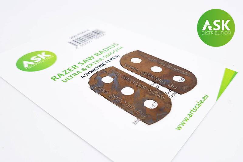 ASK žiletková RADIUS pilka pro velmi jemnou práci 100/65 zubů - 2 ks