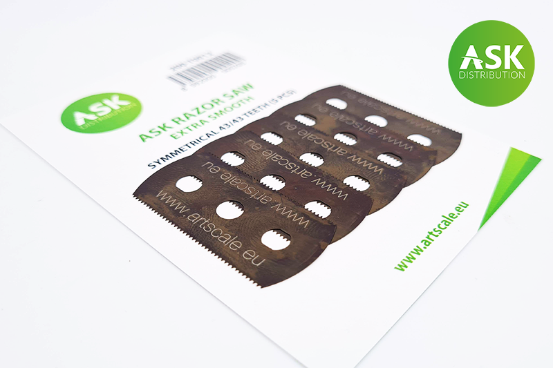 ASK žiletková pilka pro velmi jemnou práci 43 /43 - 5 ks