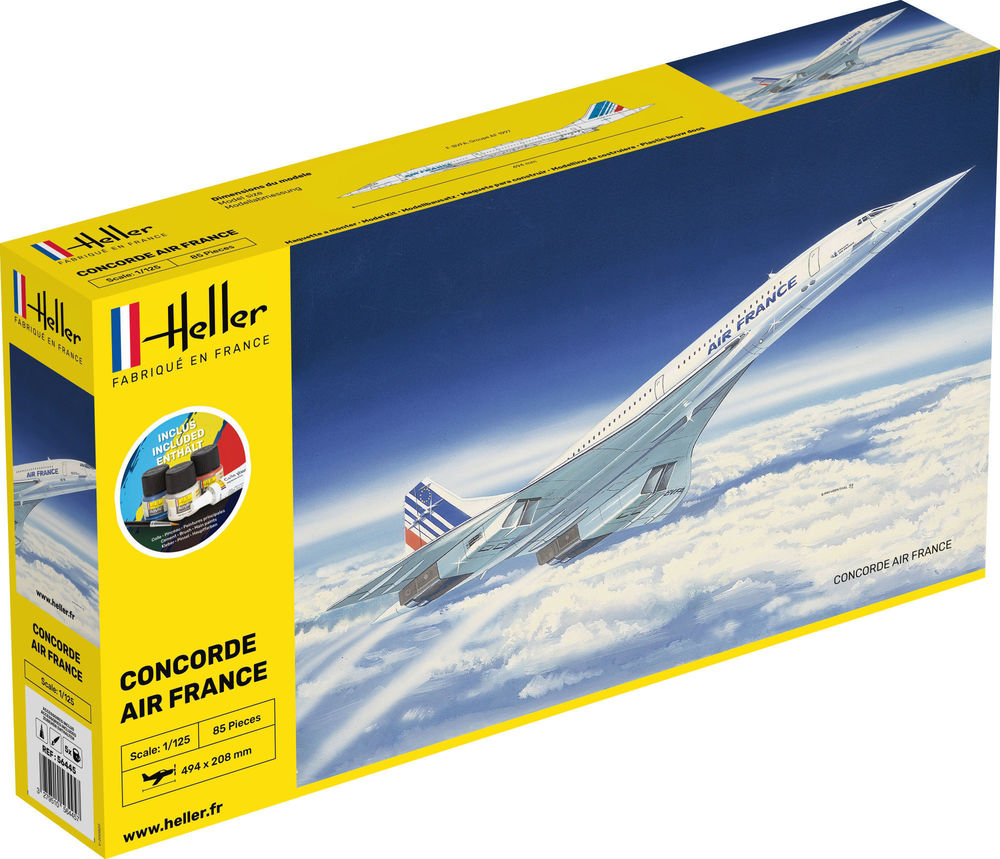 1/125 Concorde AF - starter kit