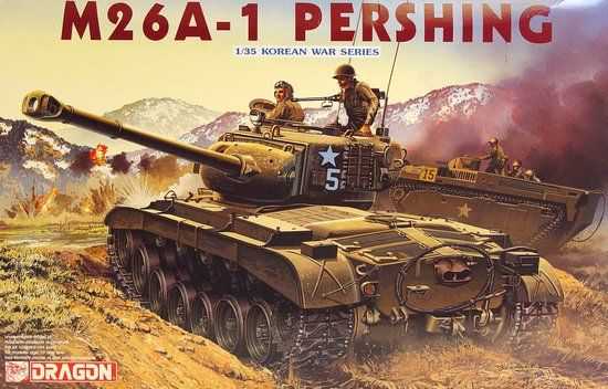 Model Kit tank 6801 - M26A-1 Pershing (1:35)