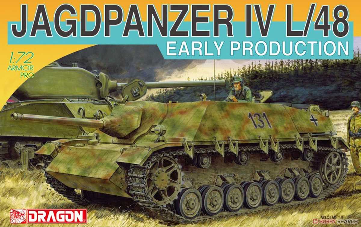 Model Kit military 7276 - JAGDPANZER IV L/48 EARLY PRODUCTION (1:72)